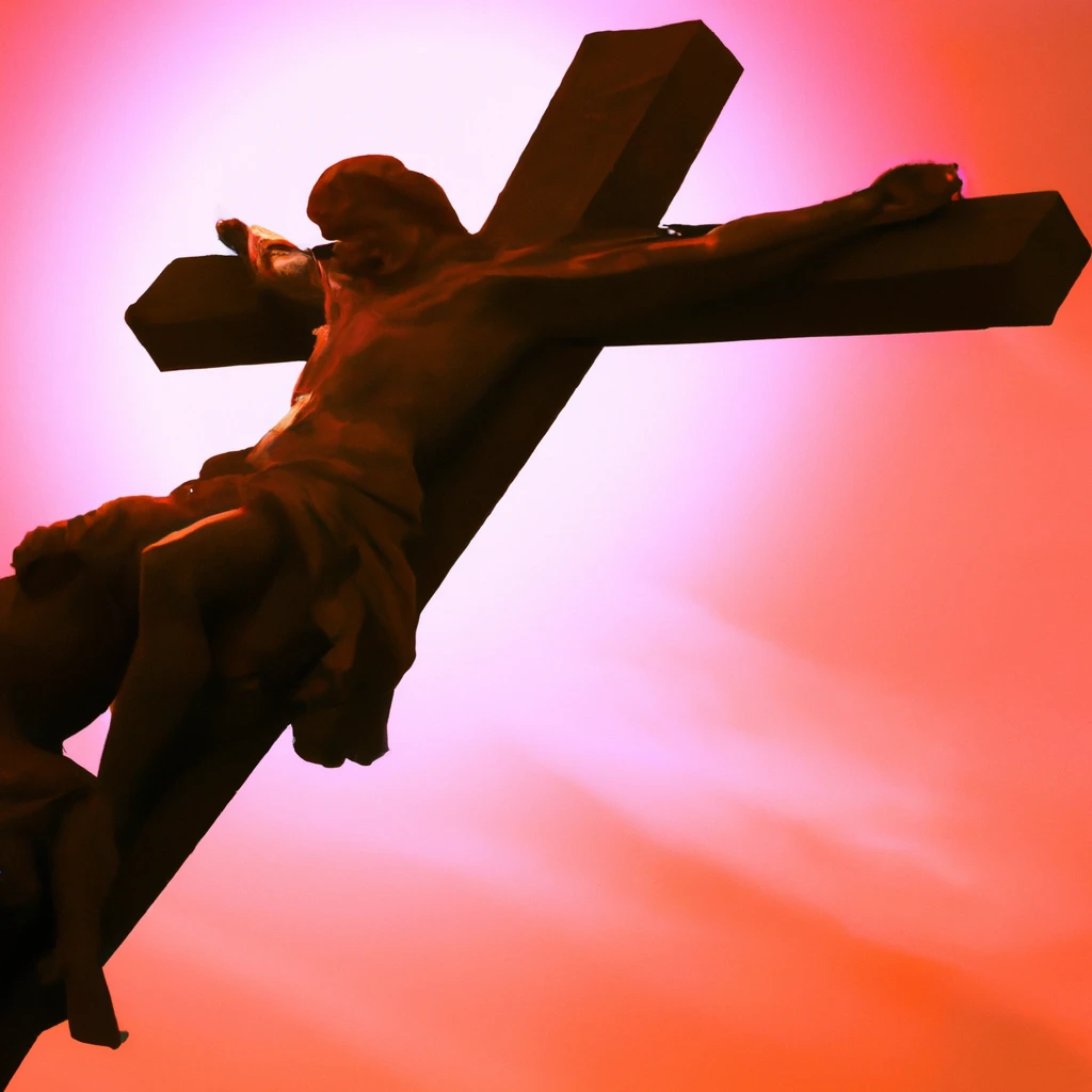 Jesus humbled himself to the point of death on the cross, exhibiting ultimate sacrificial love.