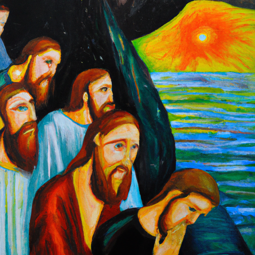 Image generated from Dall.e prompt 'An expressive oil painting of Grief is overshadowed by joy as believers await Christ's glorious return, comforted by faith in the resurrection.'